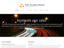 Tablet Screenshot of olsengroup.net